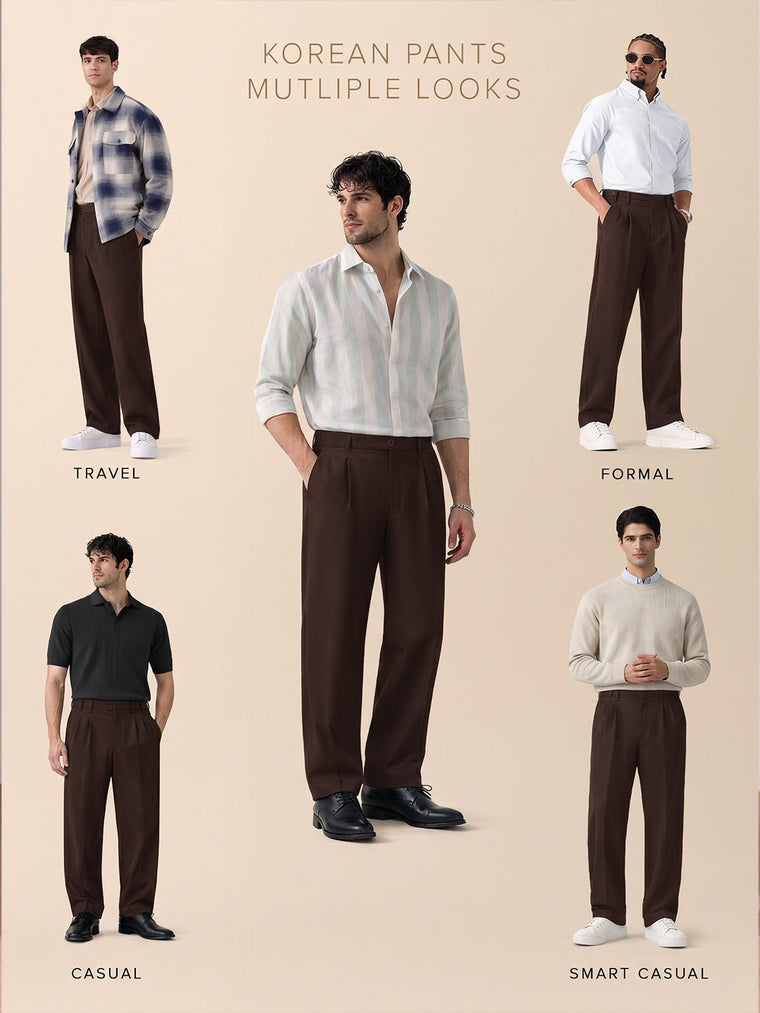 Korean Pants: Fudge Men Korean Pants
