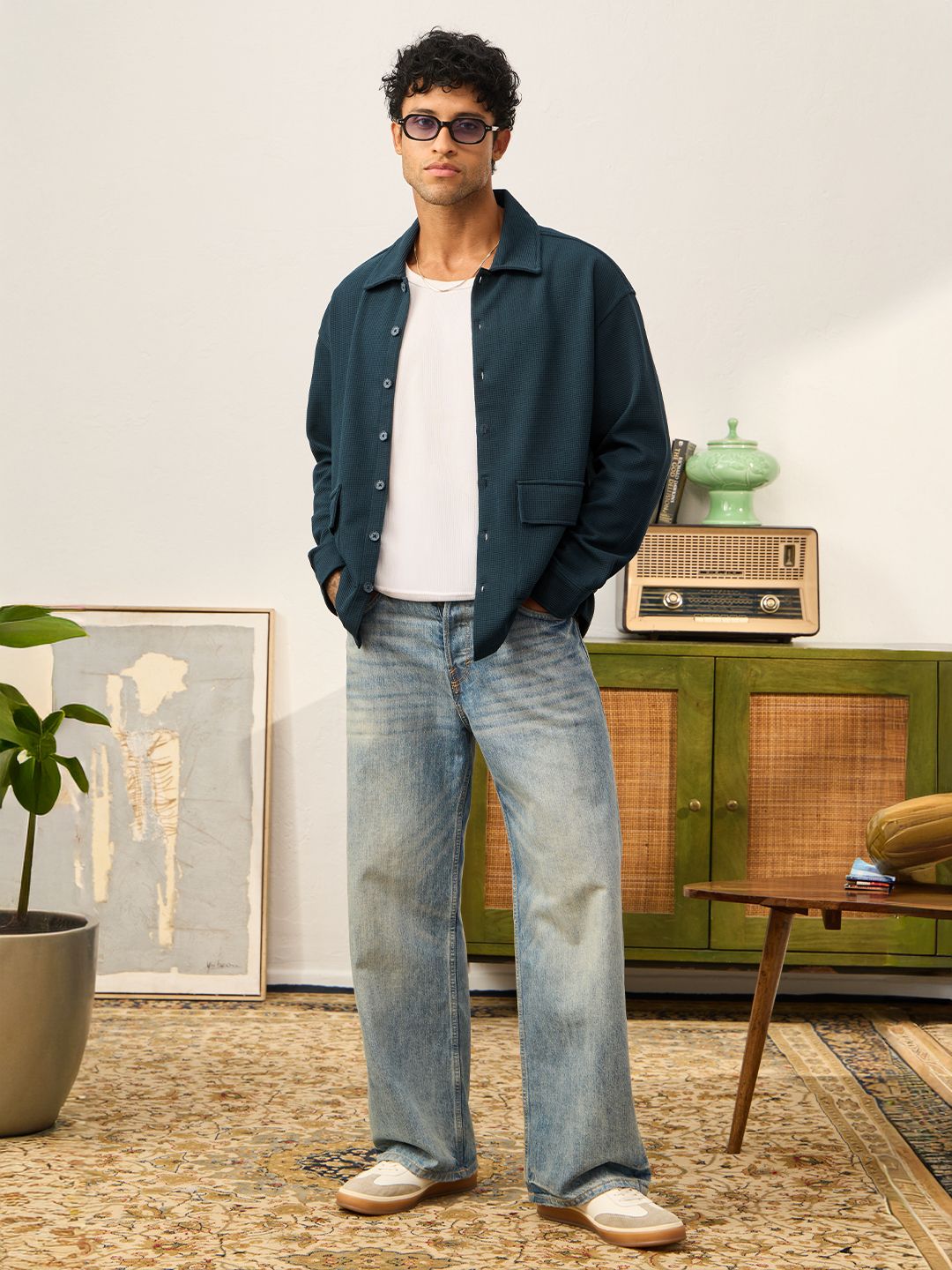 Utility Shacket: Mirage Men Shackets