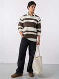 Rugby Polo: Mocha Men Rugby Polos