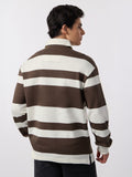 Rugby Polo: Mocha Men Rugby Polos