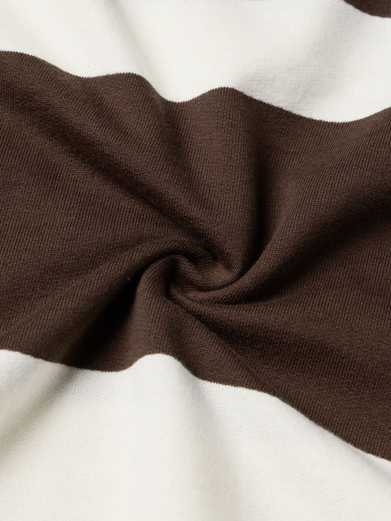 Rugby Polo: Mocha Men Rugby Polos