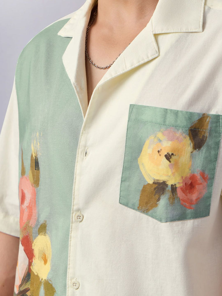 Art tales: Botanica Men Holiday Shirts