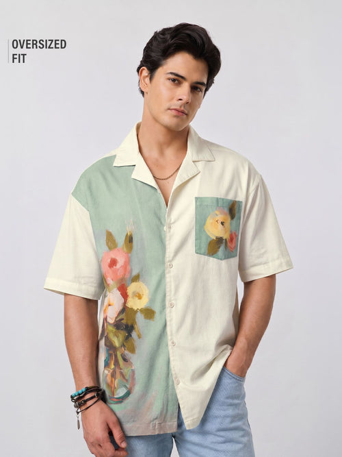 Art tales: Botanica Men Holiday Shirts