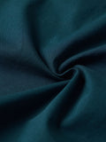 Cotton Linen: Teal Cotton Linen Shirts
