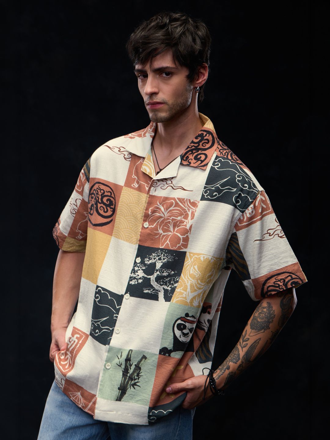 Kung Fu Panda: Tibet Oversized Shirts