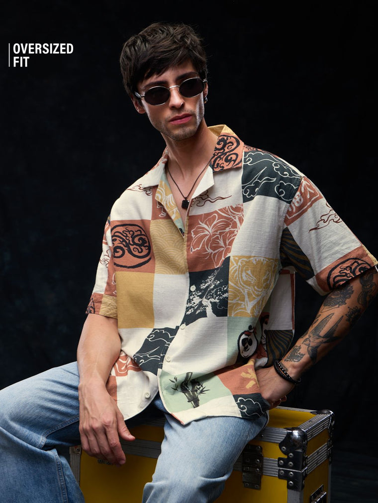 Kung Fu Panda: Tibet Oversized Shirts