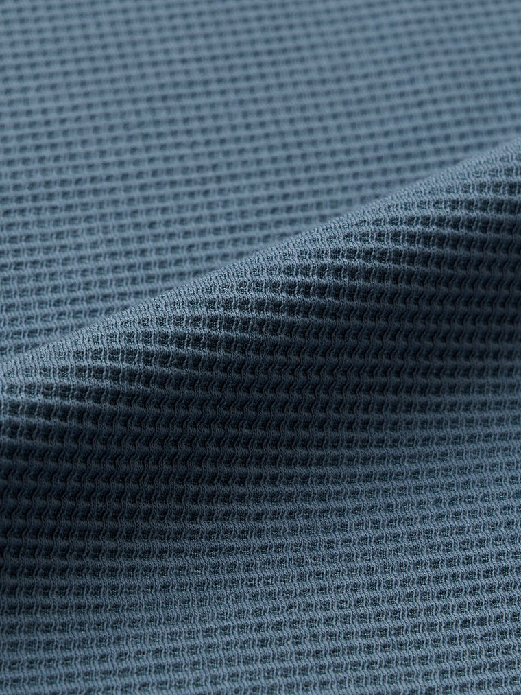 Textured Shirt: Blue Echo Men Textured Shirts