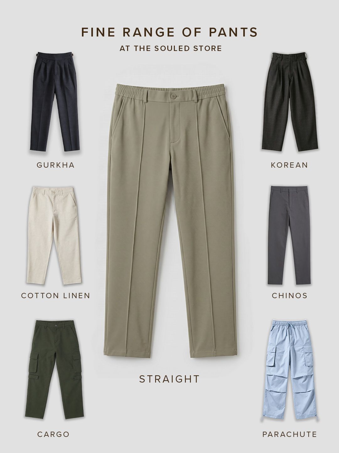 All-Day Pants: Khaki Men Pants