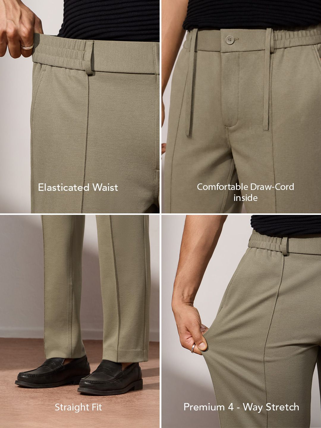 All-Day Pants: Khaki Men Pants