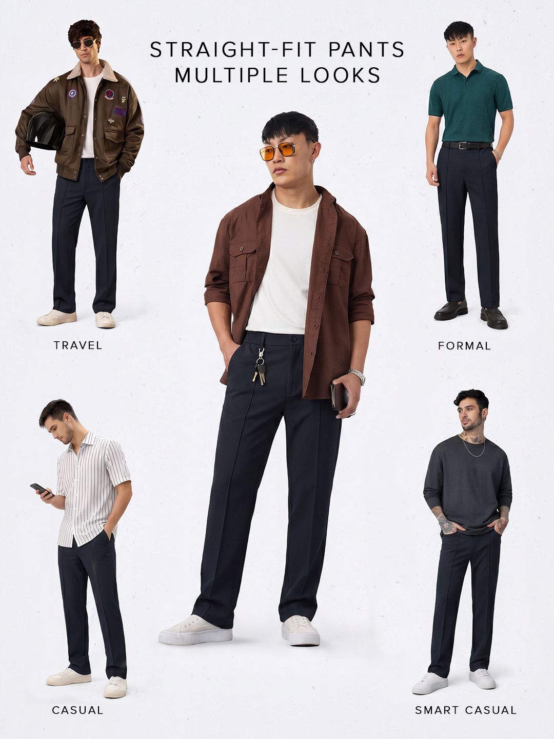All-Day Pants: Dark Indigo Men Pants
