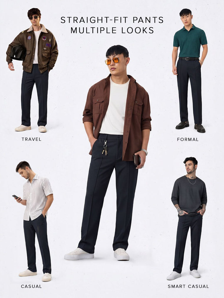 All-Day Pants: Dark Indigo Men Pants