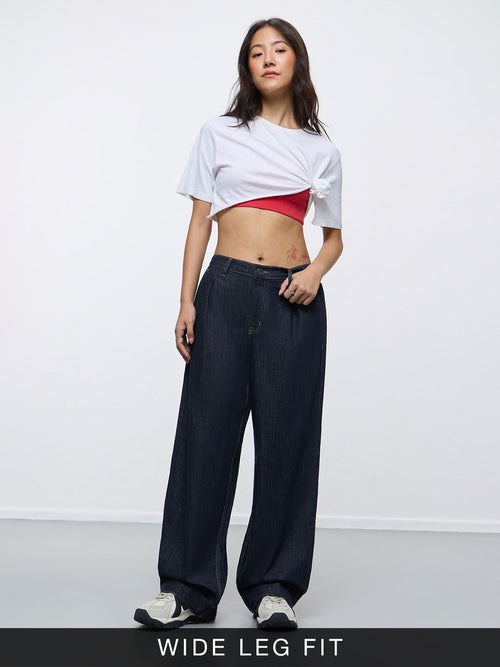 Wide Leg-Fit Denim: Atlantis Women Wide Denims