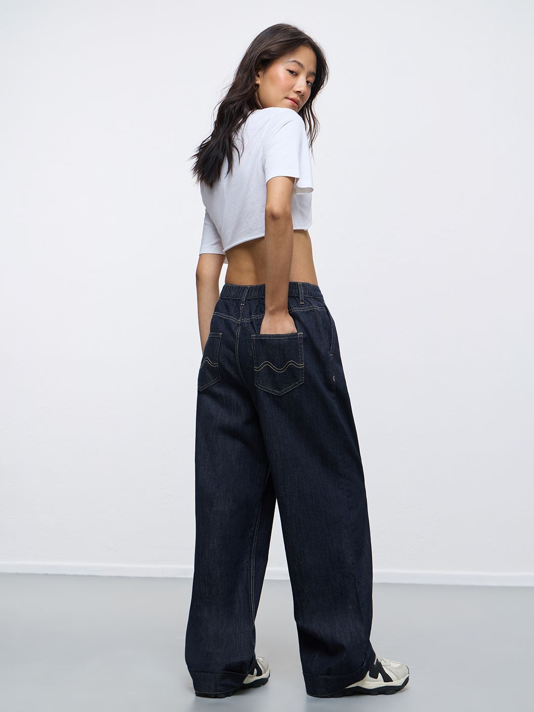 Wide Leg-Fit Denim: Atlantis Women Wide Denims