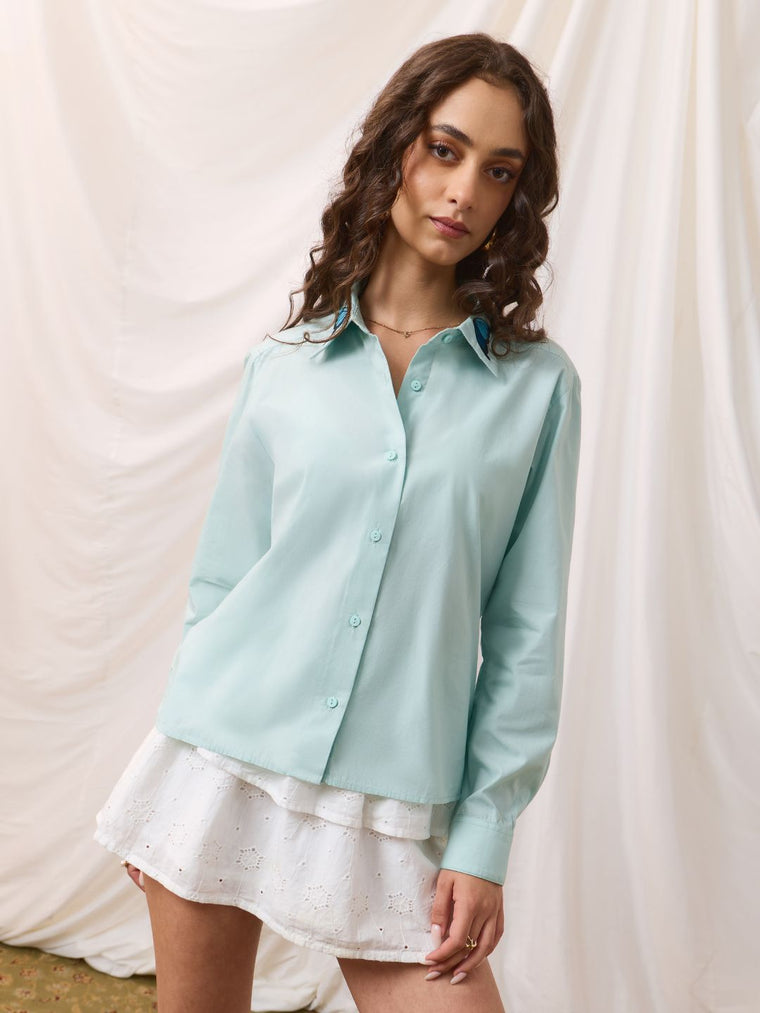 Classic Solids: Butterfly Women Regular Shirts