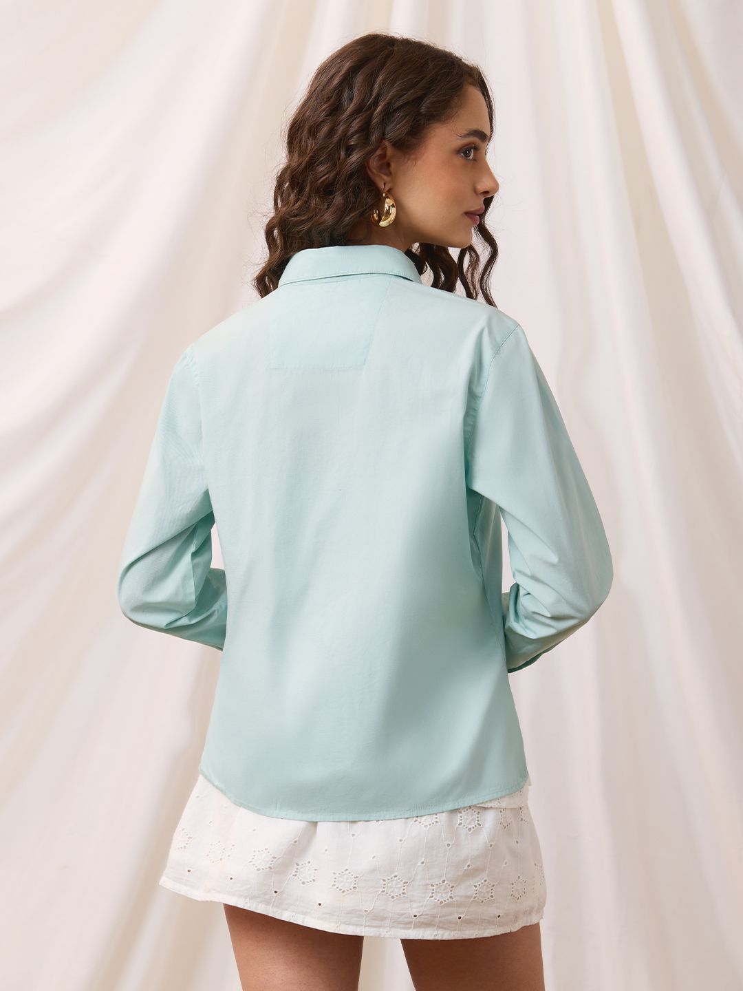 Classic Solids: Butterfly Women Regular Shirts