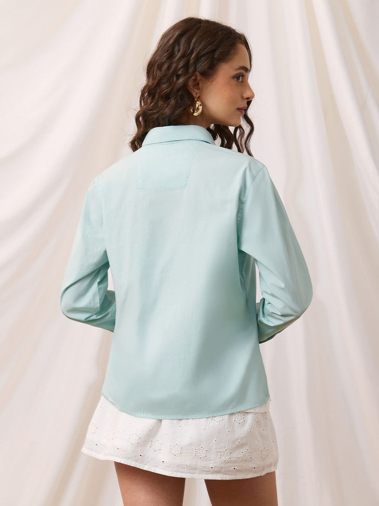 Classic Solids: Butterfly Women Regular Shirts