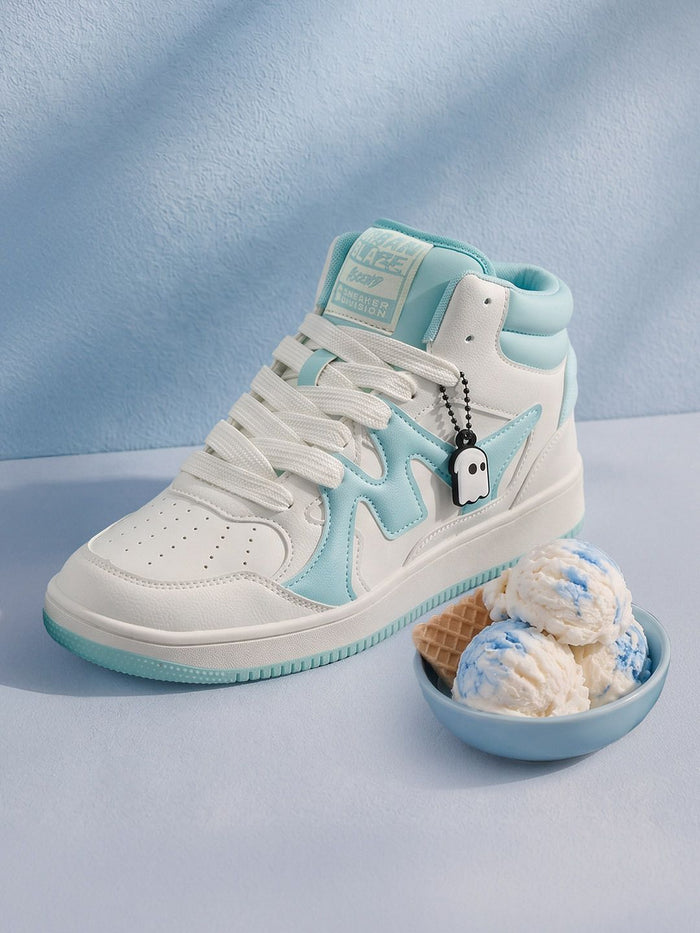 Mint Ice: UBZ Ascend Women Mid Top Sneakers