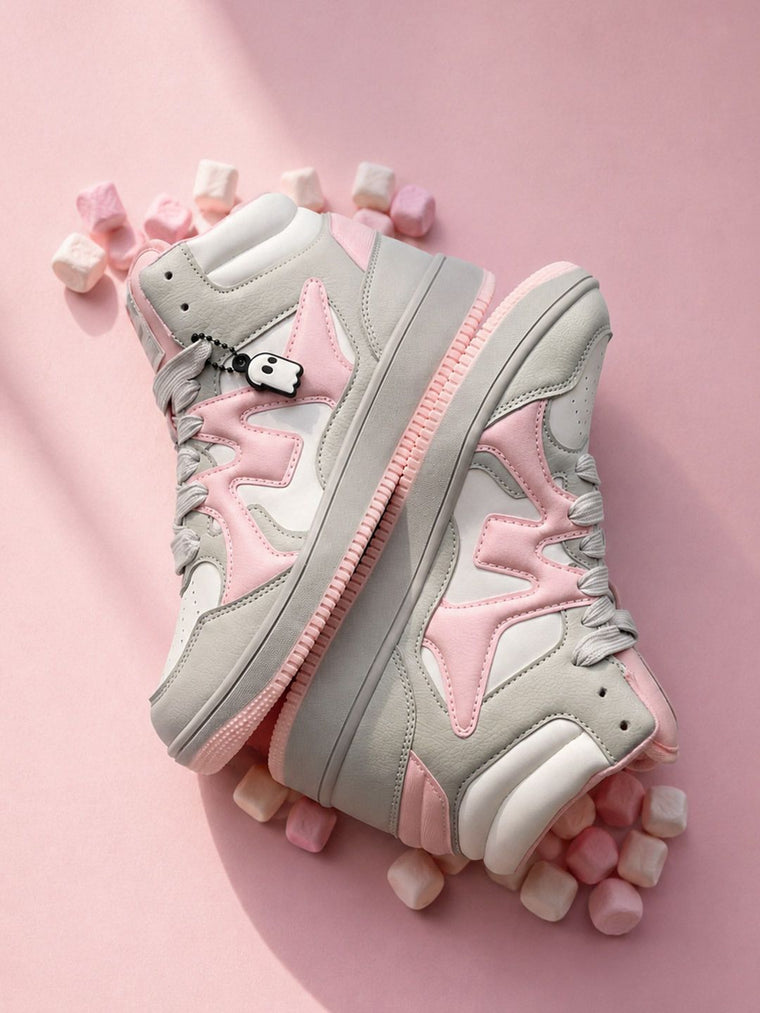 Lychee: UBZ Ascend Women Mid Top Sneakers