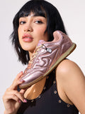 Rose Gold: Kanso ZE Women Low Top Sneakers