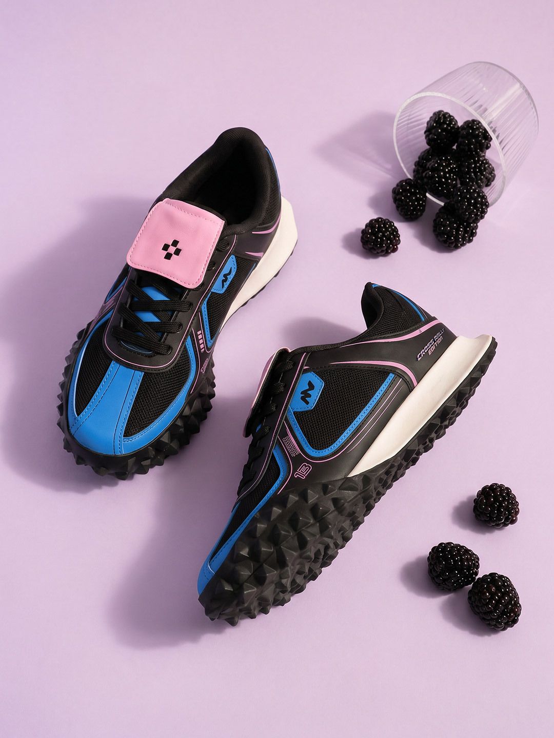 Blackberry: Velocity Women Low Top Sneakers