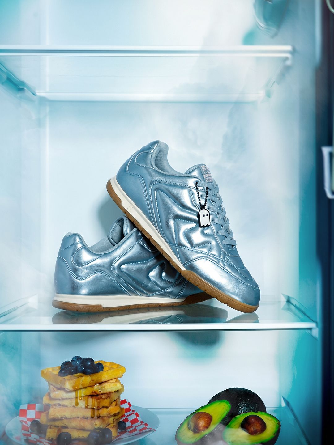 Ice Blue: Kanso ZE Women Low Top Sneakers