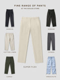 All-Day Pants: Ecru Beige Men Pants