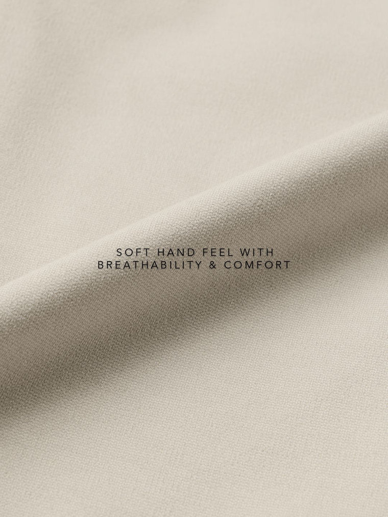 All-Day Pants: Ecru Beige Men Pants