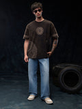 Tibetan Tales: Mandala Thangka Oversized T-Shirts