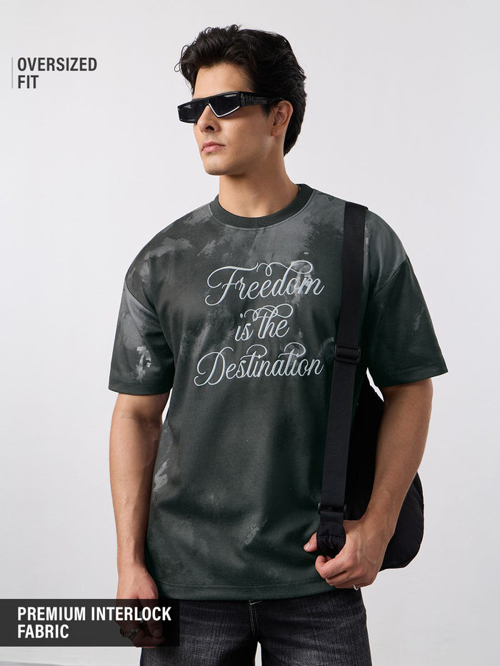 Art Tales: Freedom Oversized T-Shirts
