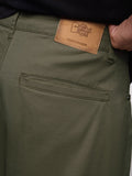 Chino Shorts: Deep Olive Men Bermuda Shorts