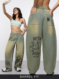 Barrel-Fit Denim: It Is What It Is Women Barrel Denims