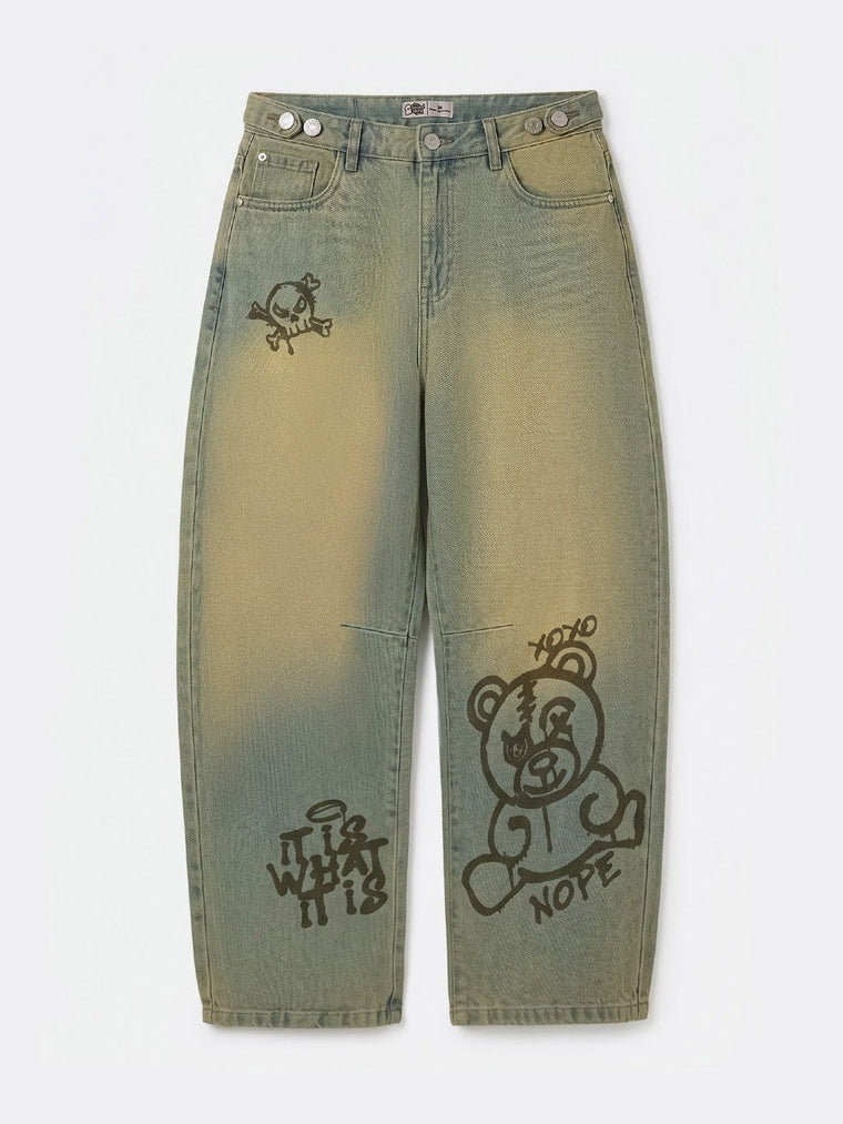 Barrel-Fit Denim: It Is What It Is Women Barrel Denims