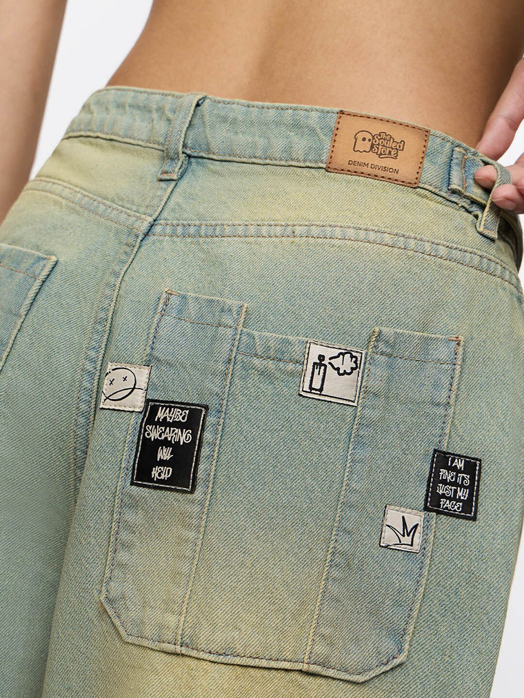 Barrel-Fit Denim: It Is What It Is Women Barrel Denims
