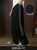 Quilted Joggers: Phantom Korean Joggers