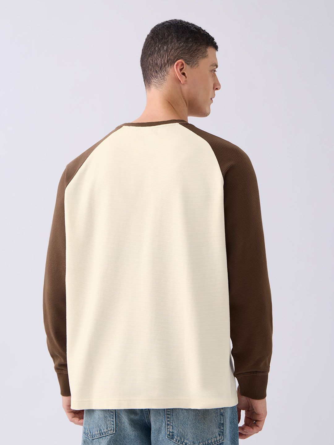 TSS Originals: Marshmallow Oversized Full Sleeve T-Shirts