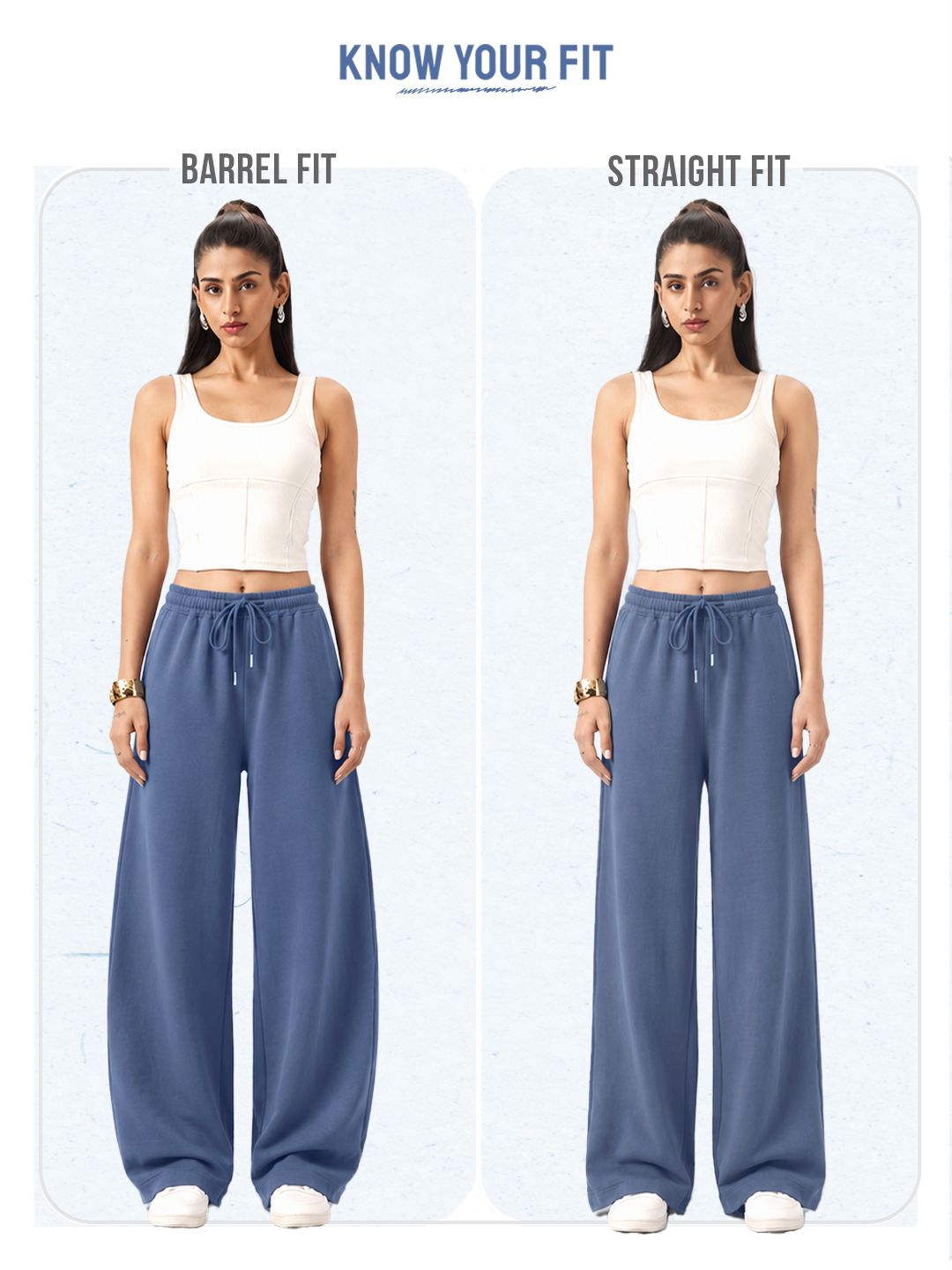 Premium Scuba Joggers: Classic Sage Women Barrel Joggers