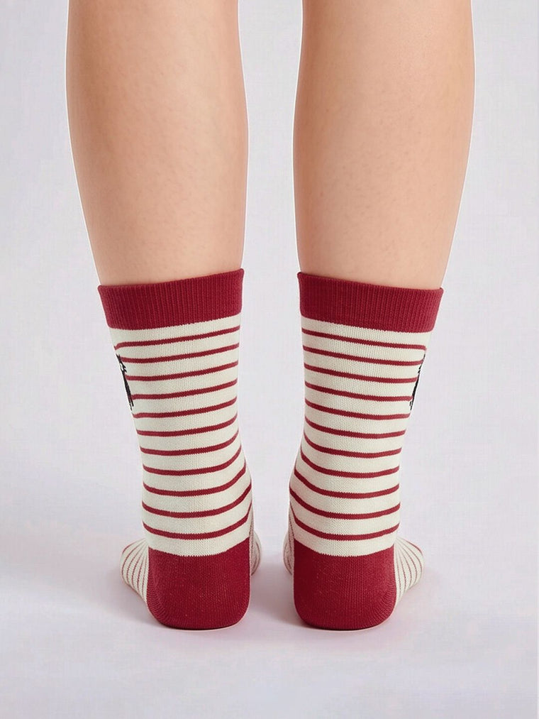 Souled Socks: Cat On The Line Socks