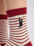 Souled Socks: Cat On The Line Socks