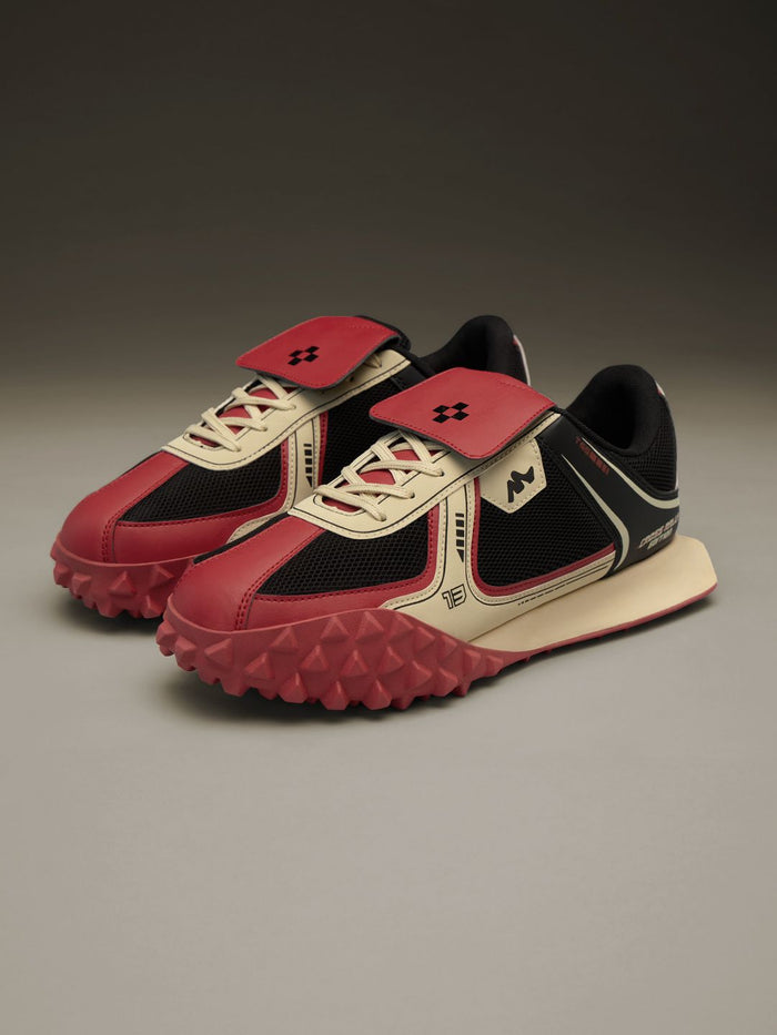 Cherry: Velocity Women Low Top Sneakers