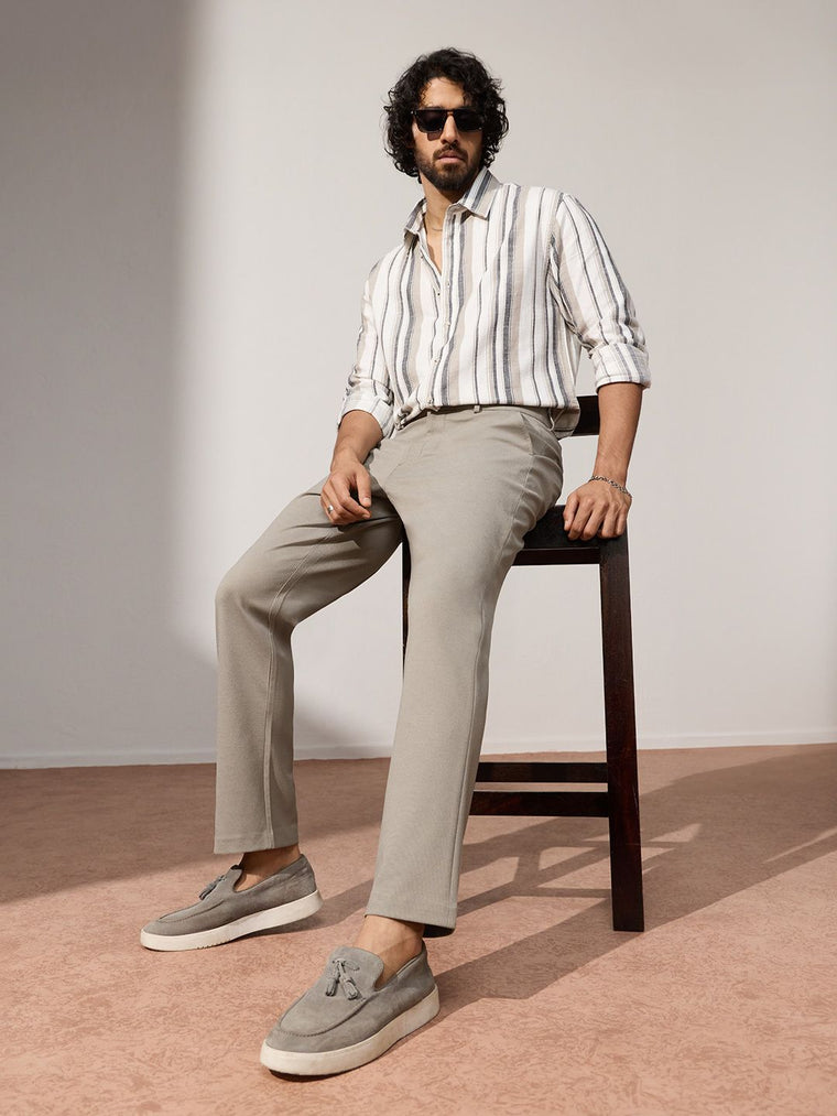 All-Day Pants: Light Khaki Men Pants