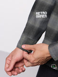Plaid Shirt: Arcade Games Men Relaxed Shirts