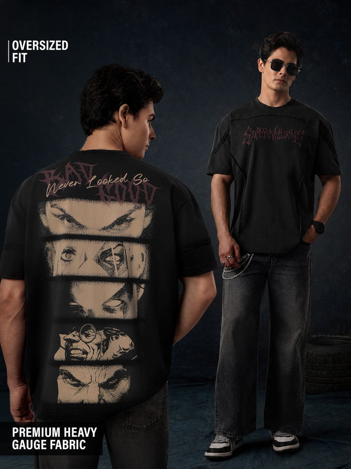 DC: Supervillians Oversized T-Shirts