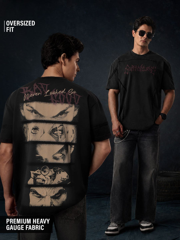 DC: Supervillians Oversized T-Shirts