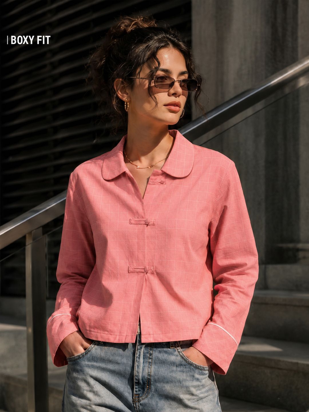 Oriental Shirt: Mizu Women Oversized Shirts