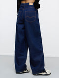 Barrel-Fit Denim: Raw Blue Women Barrel Denims