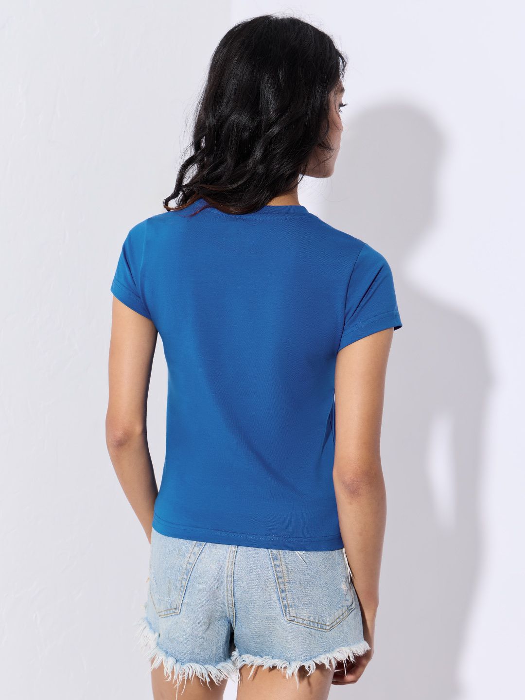 Supergirl: Super Suit Women Fitted T-Shirts