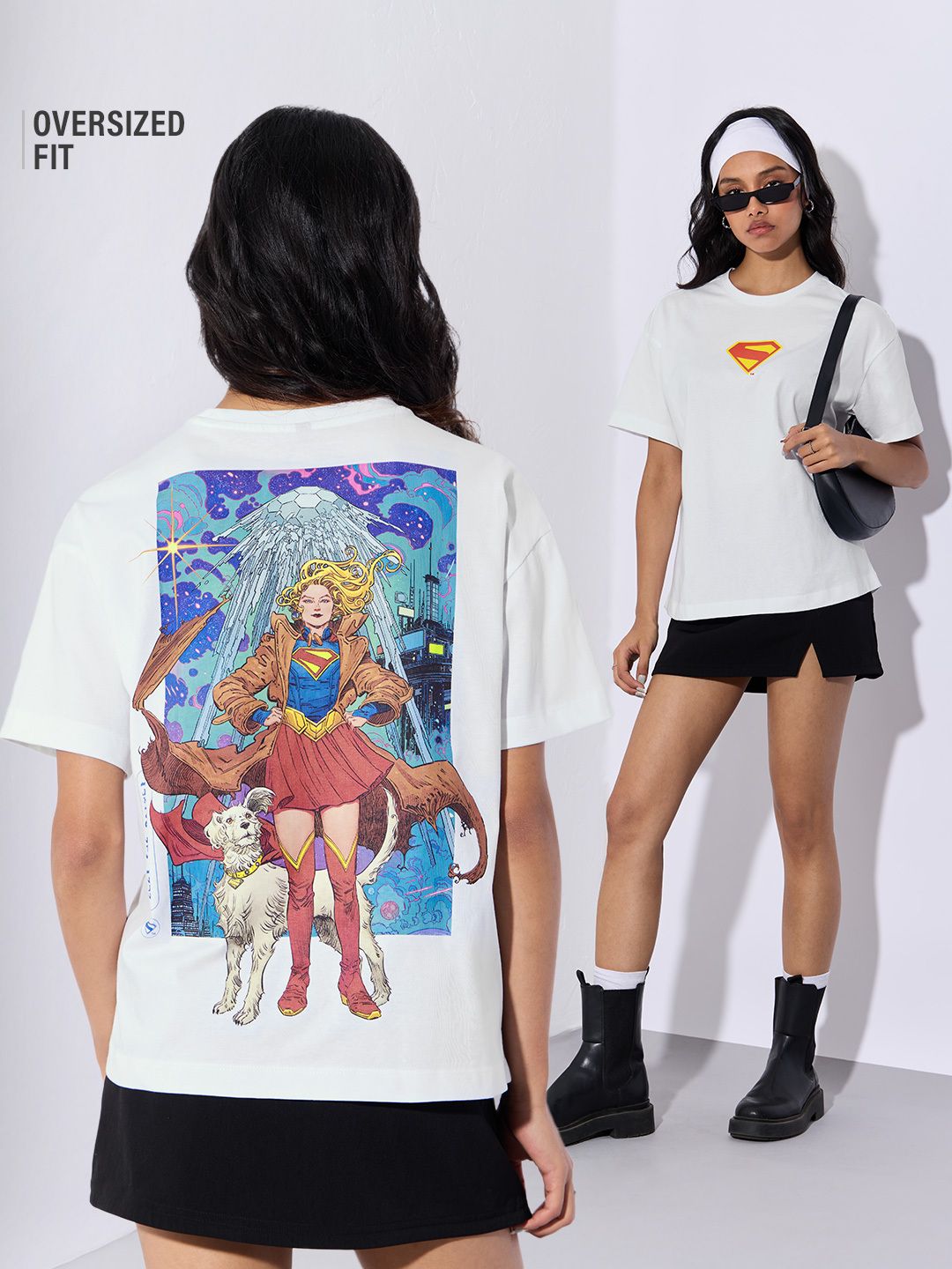 Supergirl: Kara Women Oversized T-Shirts