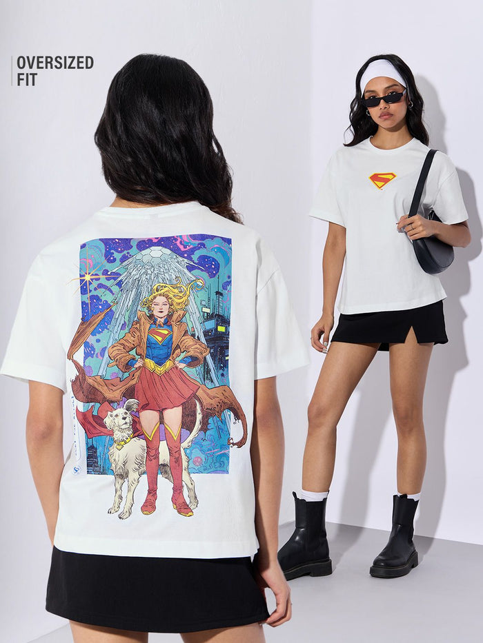 Supergirl: Kara Women Oversized T-Shirts