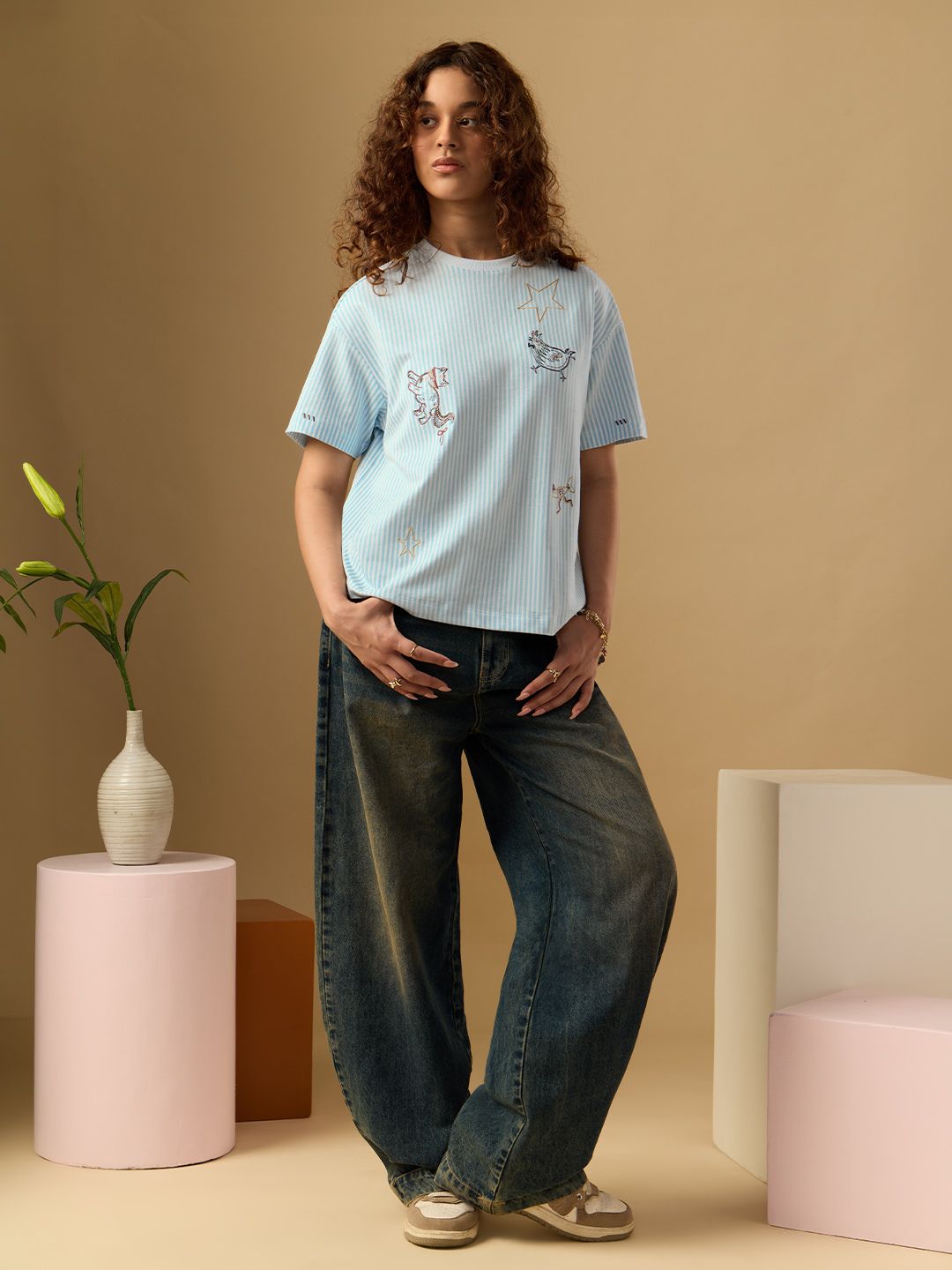 TSS Originals: Party Animal Women Oversized T-Shirts