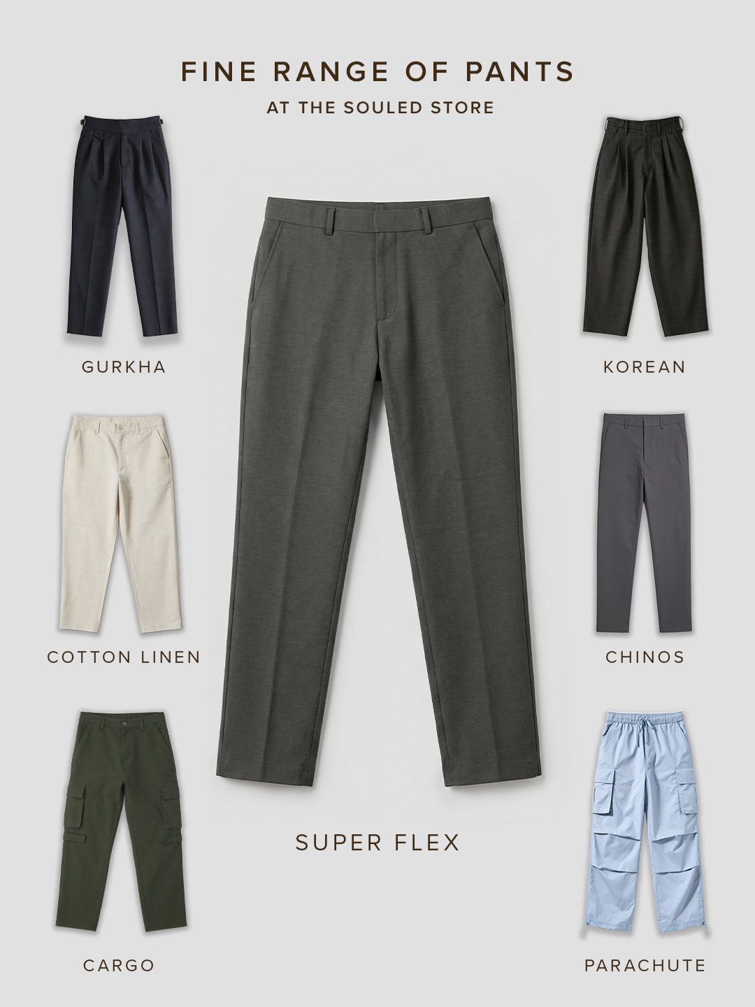 All-Day Pants: Dark Olive Green Men Pants
